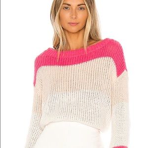 lovers & friends LA sweater, seen on Tash Oakley